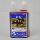 SU-PER B-12 Energy Horse Supplement - Equino Vitaminas B-12 & B-9 Ácido Fólico Suporte Líquido - Produção de Células de Sangue Vermelhas e Suporte de Stamina para desempenho de pico - Quart, (2 Pack)