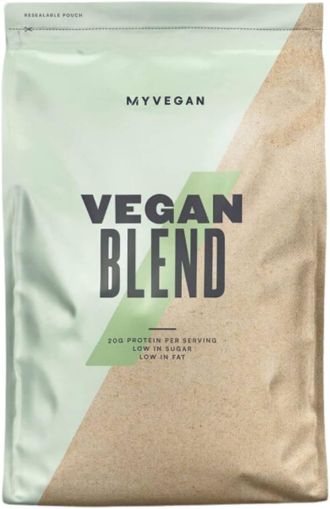 Myprotein® - Vegan Blend Powder - Ervilha baseada em plantas naturais e proteína de arroz em pó - Gluten & Sugar Free, Fitness Nutrition - Recuperação w/Amino Acids - Tiramisu, 2,2 Lb (22 Servings)