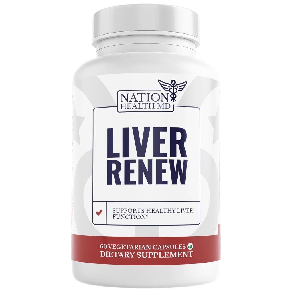 Fígado Renovar - Liver Cleanse Detox & Repair - Suplemento de suporte de fígado com extrato de alcachofra, estele de leite, dente de leão e alcaçuz (1 garrafa)