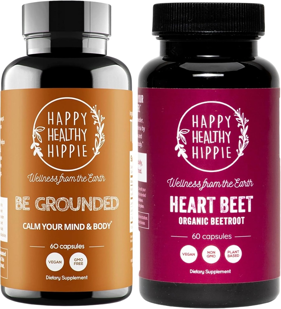 Feliz saudável Hippie Beetroot Cápsulas e ser aterrado