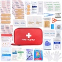 Kit de primeiros socorros 194 kits de emergência para caminhadas Camping kit de trauma para barco veículo kit de ajuda compacta para casa carro viagem ao ar livre sobrevivência