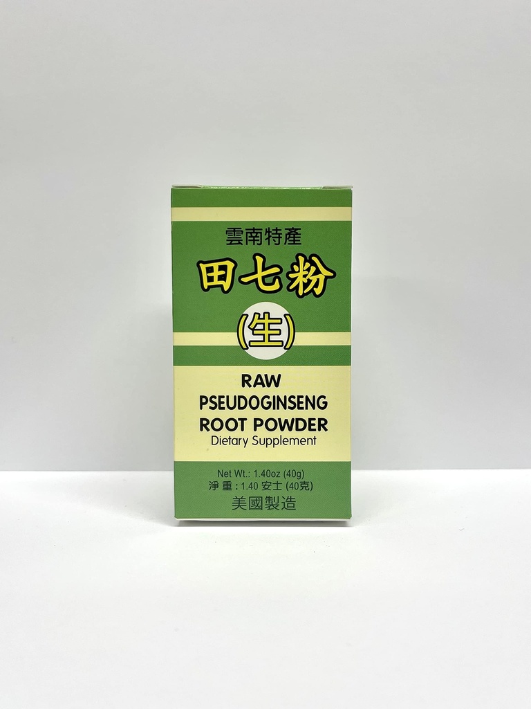 Pseudoginseng Raíz em pó Herbal Supplement Ajuda para promover um sistema cardiovascular saudável 1.4 oz Feito nos EUA