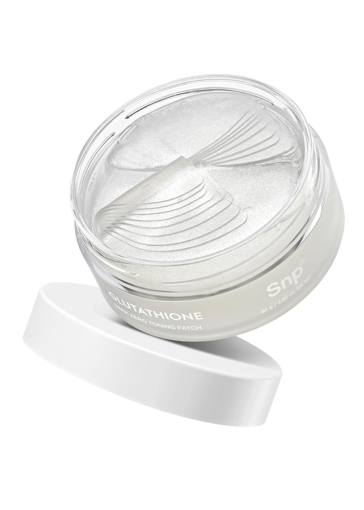 SNP 99% Glutationa + Niacinamida B3 Eye Patch □ Nutrição Sob Manchas Oculares para Blemishes e Manchas Escuras