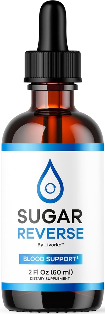 LIVORKA Sugar Reverse - Açúcar Reverse Drops, Açúcar, Açúcar Reverse Reviews, Açúcar Reverse Drops Suplemento Líquido Oficial, Sugar Reverse Drop, 1 garrafa para 1 mês