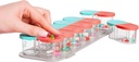 Sagely Smart XL Weekly Pill Organizer AM/PM - Organizador de armazenamento de medicamentos com aplicativo de alarme de lembrete (Grande o suficiente para caber óleo de peixe, óleo de fígado de bacalhau, suplementos de vitamina D e vitaminas) (Mint/Coral)