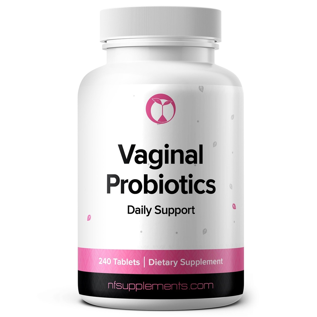 Suplemento de Probióticos vaginais Suporta PH Balance & Flora íntima 240 comprimidos 3 bilhões UFC (240, Probióticos vaginais)