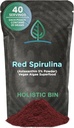 Holistic Bin Orgânico Astaxantina Pó . Poderoso Suplemento Antioxidante Natural para Smoothies e Cápsulas .