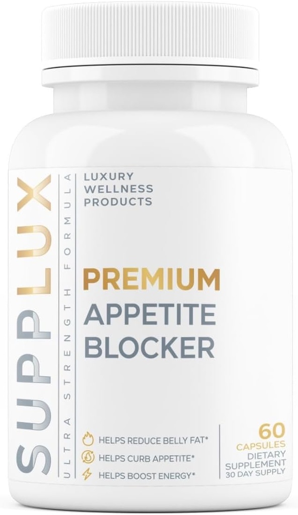 SuppLux Pílulas de perda de peso supressora de apetite para as mulheres