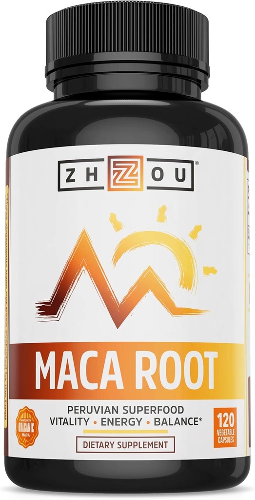 Zhou Maca Raíz □ Bem-Estar Suplemento para Homens e Mulheres