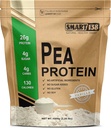 Smart138 Proteína de ervilha de baunilha, Pó ultra fino, Vegan, Sem glúten, Sem soja, Sem leite, Não-GMO, EUA/Canadá, Keto (Baixo Carbo), BCAAs naturais (1000g / 2.2lbs, Baunilha)