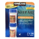 Kirkland Signature Sleep Aid Doxylamina Succinato 25 Mg, 2 embalagens (192 comprimidos)