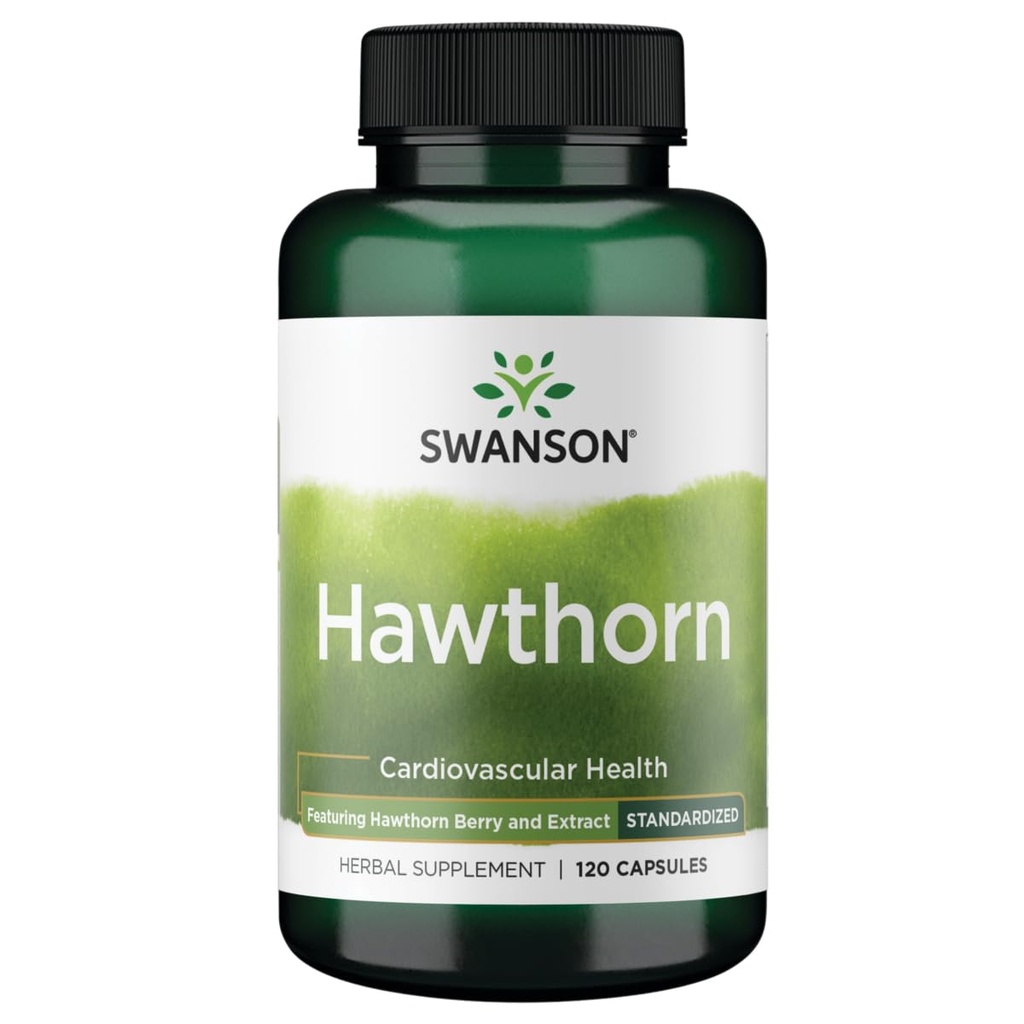 Swanson Hawthorn Extract (Standardizado) 250 Milligrams 120 Cápsulas