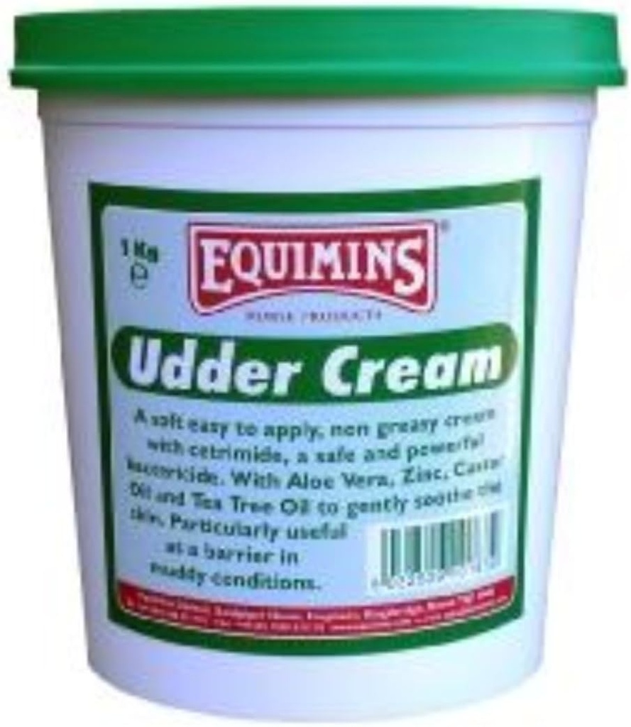 Cuidados com cavalos Udder Creme 1 kg Tub