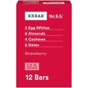 RXBAR Protein Bars, 12g Protein, Gluten Free Snacks, Morangueiro, Caixa de 22 onças (12 bars)