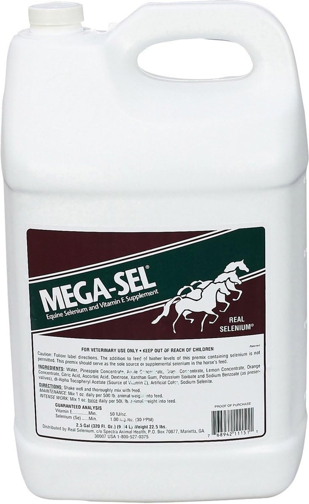 599840 Fórmula Líquida para Cavalos, 2.5 Gallon