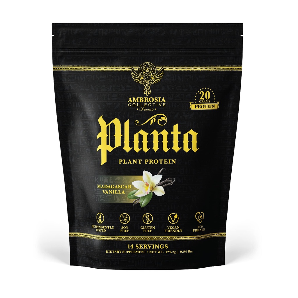 Ambrosia Planta - Premium Planta-Baseado Proteína Vegan & Keto Friendly □ Gourmet sabores com sem inchaço ou estômago incomodado □ Gluten & Soy Livre