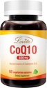 Lovita CoQ10 400mg Suplementos □ Easliy Coenzyme Absorvido Q10 Pó □ Antioxidante Co Q10 Enzima □ Apoiar a saúde do coração Vegan □ 60 Cápsulas