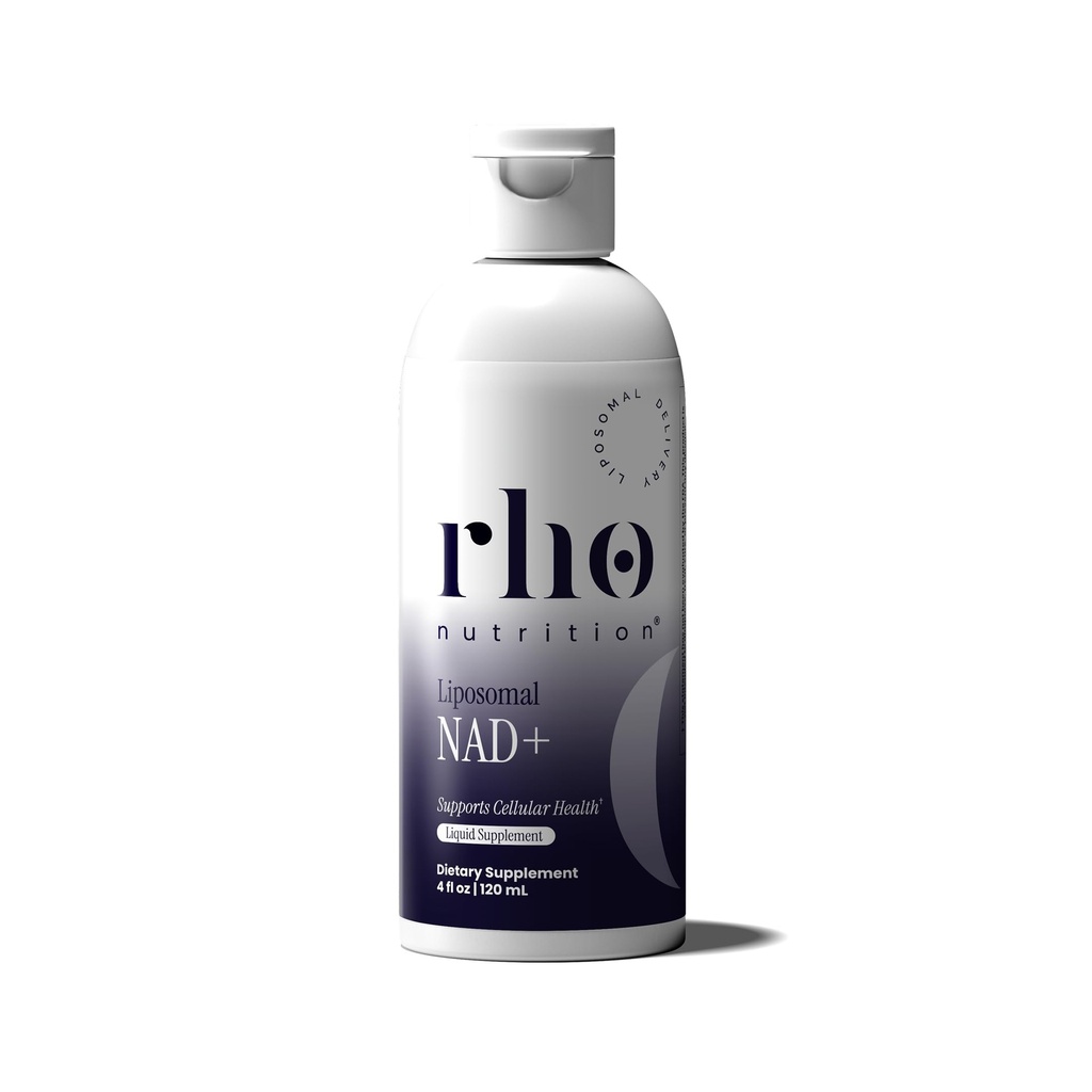 Rho Nutrition Liposomal NAD+ – Suplemento Líquido Projetado para ajudar a apoiar a absorção – Forma ativa de NAD+ Ajuda a apoiar a saúde celular normal, envelhecimento saudável, metabolismo energético e vitalidade geral