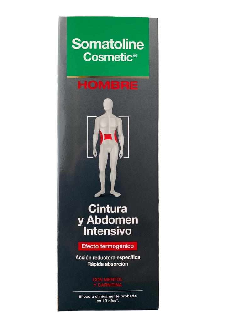 Homem cintura termogênica e abdômen Intensive 250 Ml