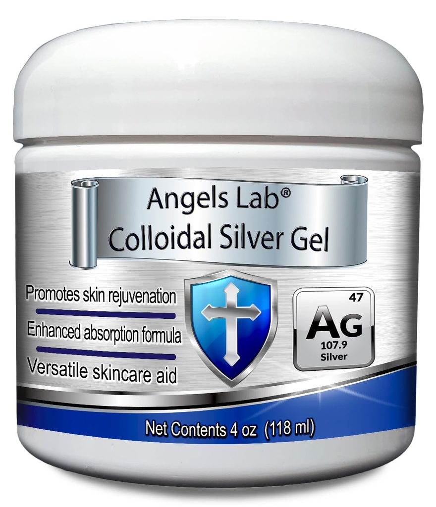 Gel de prata coloidal - 4 onças