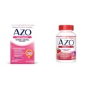 AZO Dual Protection (Urinary + Suporte Vaginal) * Prebiótica + Probiótico Clinicamente Proved Women's Probiótica . Começa a trabalhar dentro de 24 horas . Não-GMO .