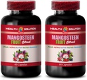 cápsulas de mangas - COMPLEXO EXTRATO DE FRUTOS DE MANGOSTEEN COM RESVERATROL, FRUTOS DE ACAI, POMEGRANATO, FRUTOS DE NONI, BERRY DE GOJI - vitaminas de romã para a memória - suplemento de resveratrol - 2 frascos 120 cap