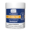 MG217 2% Pomada de alcatrão de carvão para Psoríase, alívio de multi sintomas de força extra, efetivamente alivia coceira, escala, vermelhidão, vitamina A, D e E, 4 oz Jar