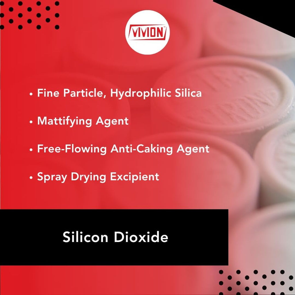 Pó de Dióxido de Silicone - Bulk 25 lb - Sipernat 22S Pharmaceutical Grade Milled Precipitated Silica - Absorvendo Humidade Agente de Fluxo de Anticação - Spray Drying Excipiente