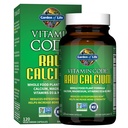 Jardim da vida Suplemento de cálcio cru para mulheres e homens - Código Vitamina Feito de alimentos inteiros com magnésio, K2, vitamina D3 e vitamina C mais Probióticos para Digestion, 120 Cápsulas