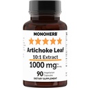MONOHERB Alcachofra Extract 1000 mg - 90 Cápsulas Vegetarianas