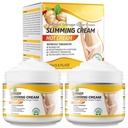 2PCS VOGSIG Ginger Slimming Cream - Anti celulite, queima de gordura, aperto e hidratação, 1 onças cada