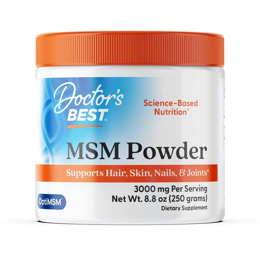 Médicos Melhor HSH pó, Suporta cabelo, pele, unhas, & articulações, Não-GMO, Glúten livre, Livre de soja, Vegan Net Wt. 8.8 oz (250 gramas)