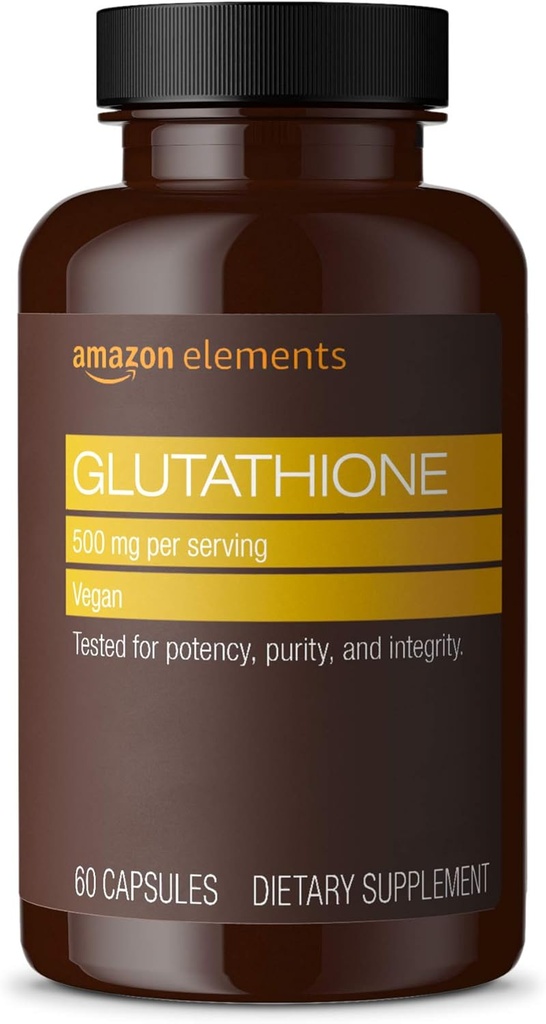 Elementos Glutationa 500mg 60 Cápsulas