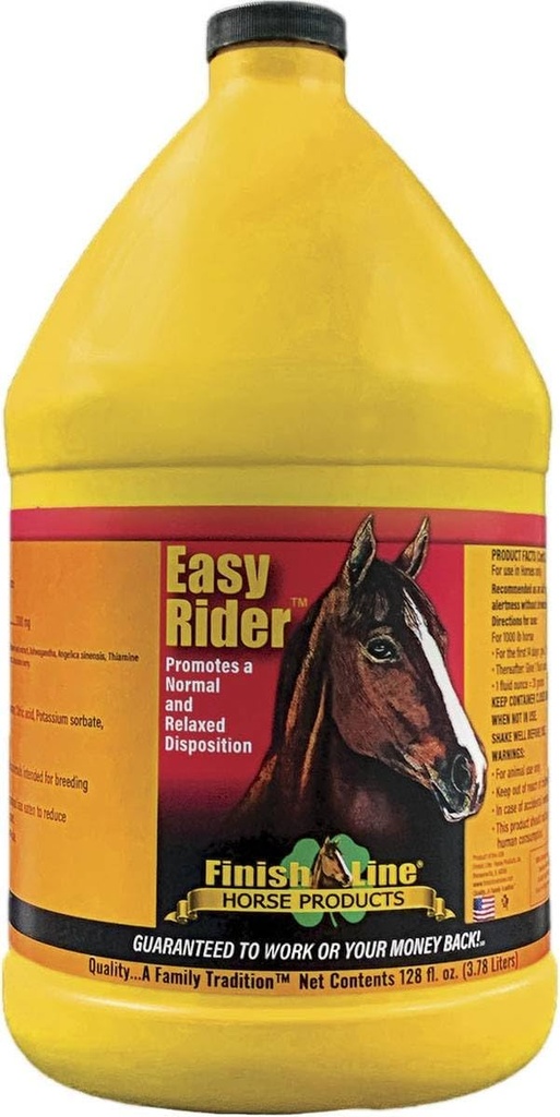 Linha de acabamento Easy Rider Equine Suplemento 128 onças