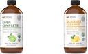 Produtos naturais completos Fígado Complete 16 onças & vesícula biliar Completo pacote de 16 onças