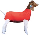 Show Pro Red Spandex Goat Tube for Show Goats - Show Pecuária Suprimentos: Capas de Cabra e Cobertores