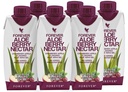 Viver para sempre - Aloe Berry Nectar - 90,7% Pure Aloe Vera Gel com cranberries e maçãs - Sem conservantes - 330 ML (Pacote de 6)