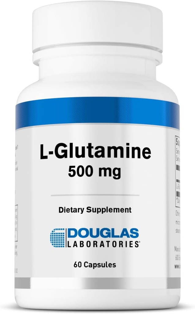 Douglas Laboratories L-Glutamina . Suporta Estrutura e Função do Trato Gastrointestinal (GI) e Sistema Imune .