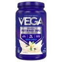 Vega proteína feita simples proteína em pó, Baunilha - Stevia Livre, Vegan, Planta baseada, saudável, Glúten livre, proteína de ervilha para mulheres e homens, 2,2 lbs (Packaging May Vary)