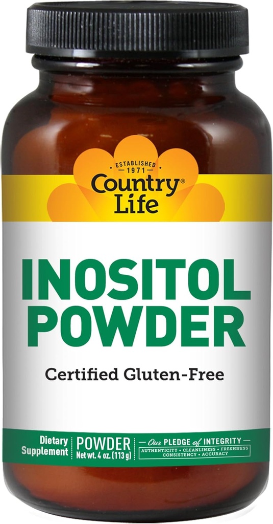 País Vida Inositol Pó, 4-Ounce
