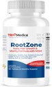 RootZone com cabelos HSH, pele e unhas, mais de 20 ingredientes incluindo biotina e HSH, 60 comprimidos
