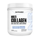 NutraBio Multi Colágeno Pó Hidrolisado Colágeno Peptídeos para cabelo brilhante e pele- Grama-Fed- Colágeno Pó para Mulheres e Homens- 40 Servões