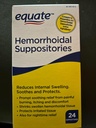 Equação dos Supositórios Hemorroidais 24 Ct por Equação