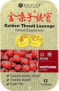 Lozenge de Garganta Dourada, Hawthorn, 12 Lozenges