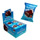 Prime Bites Protein Brownie de Alpha Prime Supplements (Alta proteína, Colágeno Fortificado Baixo Açúcar Trate (Snack delicioso) 12 barras por caixa (Chocolate Cookie Monster)