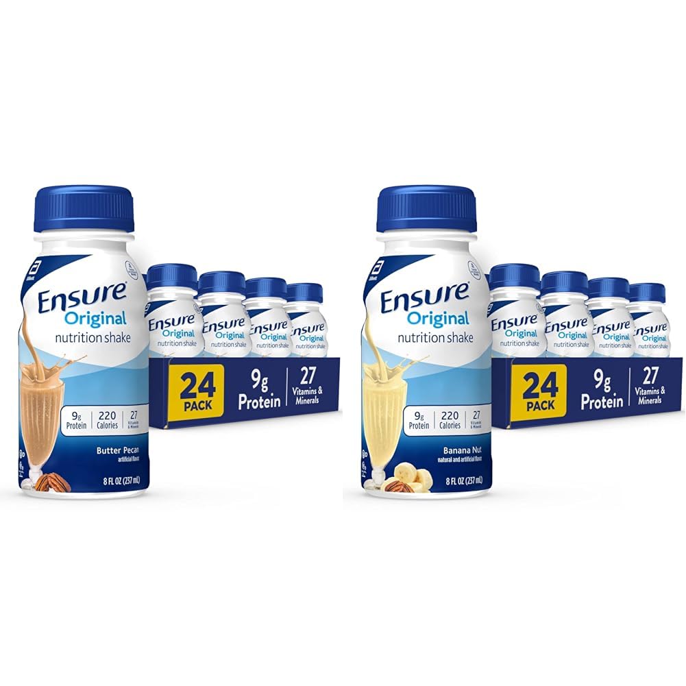 Certifique-se Original Manteiga Pecan & Banana Nutrição Shakes □ Substituição de Refeição □ Pacote 24