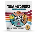 USDA Organic Groovy Ginger Holiday Variety Tummydrops (Mix of Caramel Pumpkin, Fall Apple, Winter Yuzu & Sugar Plum Ginger Flavors). Saco com 33 gotas variadas. Certificado sem glúten.