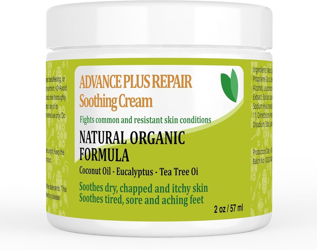 Creme Erupção Heat, com Manuka Orgânico Mel e Tea Tree, Creme Eczema, para homens e mulheres, Crianças, Adultos, acalma erupção fralda, Comichão anal, alivia a dor, Sensação não irritante