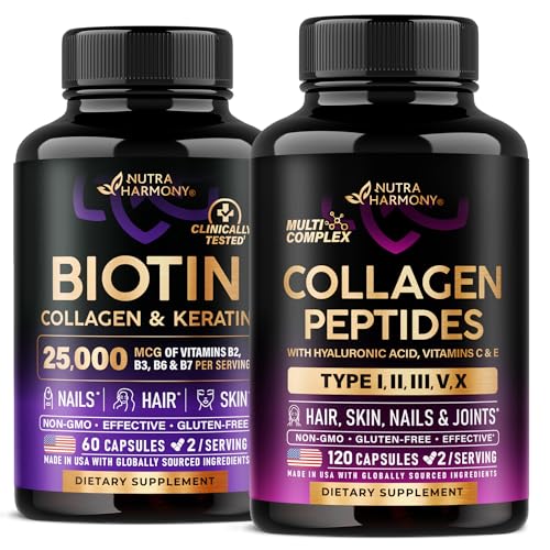 Cápsulas de Biotina, Queratina e Colágeno