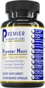 Premier Research Labs Premier Noni - Cápsulas Noni orgânicas, Noni Fruit Powder Pills, Noni Extract Supplement for Gut Health, Energy & Imune Health Support - 60 Cápsulas Vegetarianas